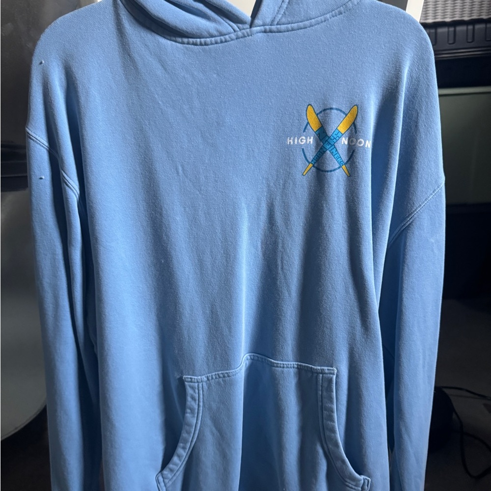 Light Blue Men's Hoodie